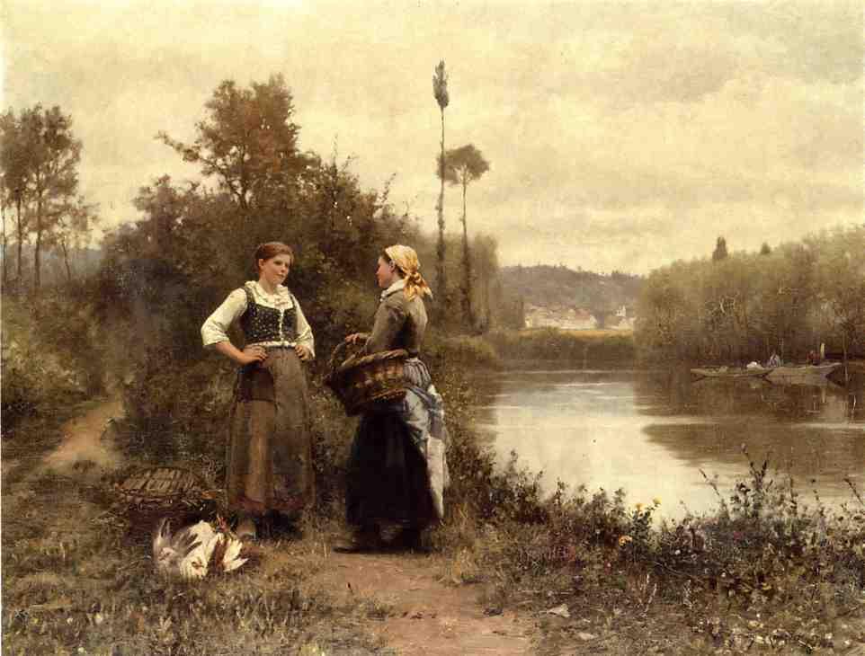Daniel Ridgway Knight Famous Paintings page 5